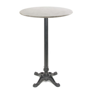 Высокий стол из чугуна со спицами