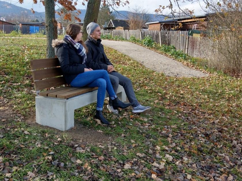 CO33 Бетонная скамья со спинкой Angulus sun-id-1348950 - Вид №6