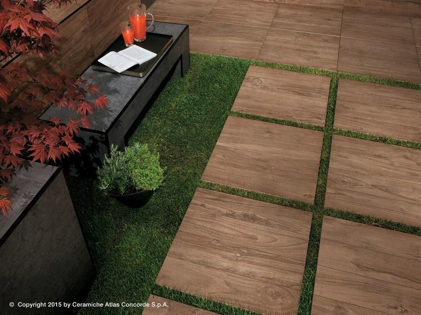 Atlas Concorde Наружный пол из керамогранита с имитацией дерева Etic pro sun-id-1357250 - Вид №2