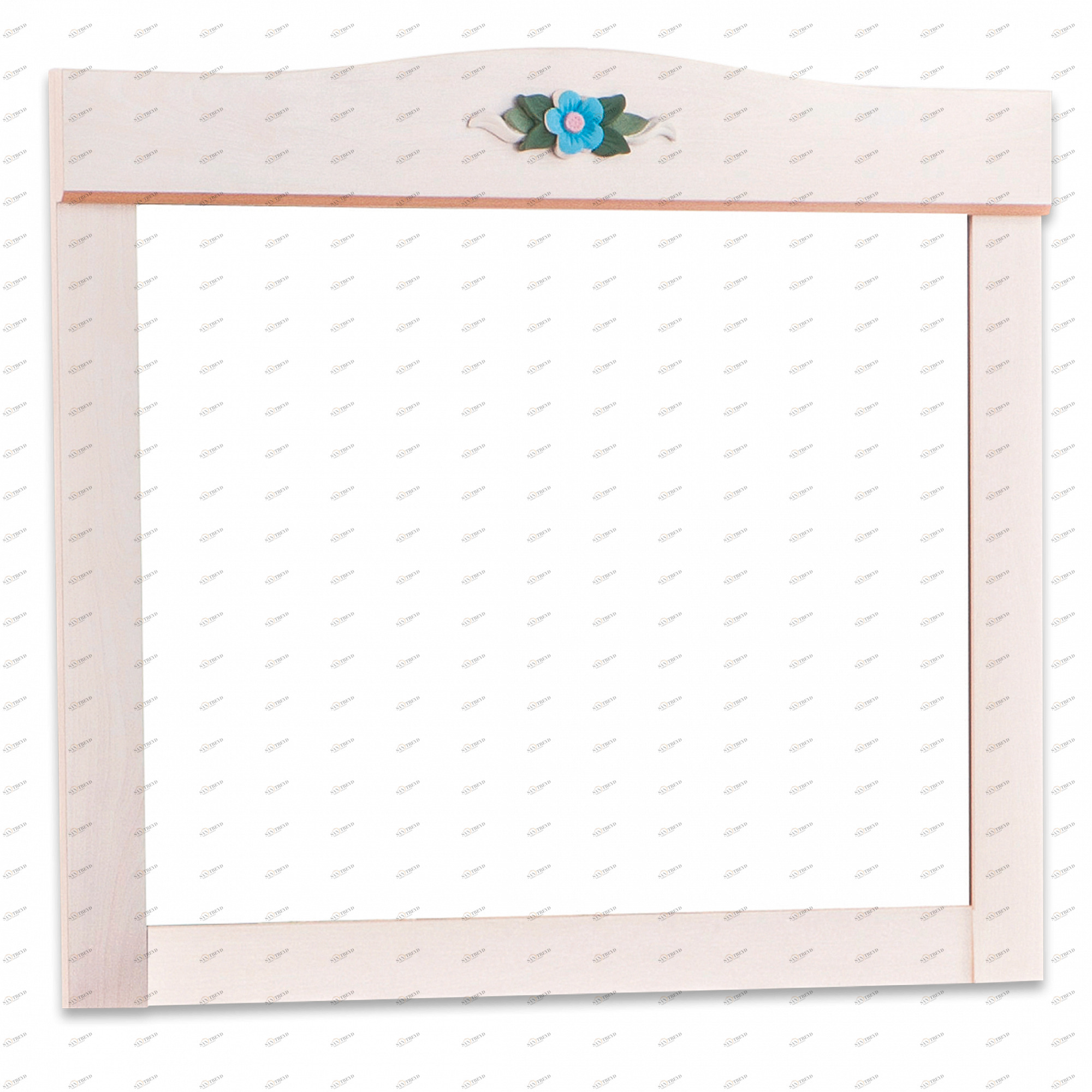 Зеркало прямоугольное беленый дуб Flower CILEK FLOWER 00-3832184 Бежевый VIGO