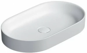 160AHZBM Накладная раковина консольная овальная CERAMICA CATALANO