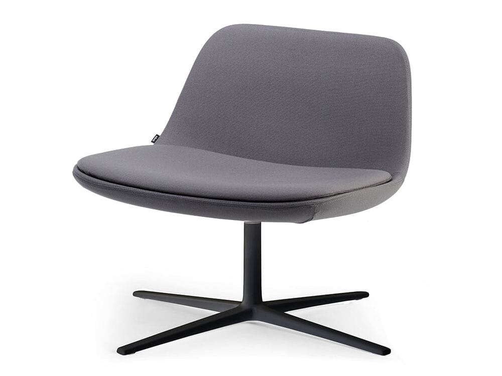 Тканевое вращающееся кресло Infiniti PURE LOOP LOUNGE ARCH-00127442 - Вид №1