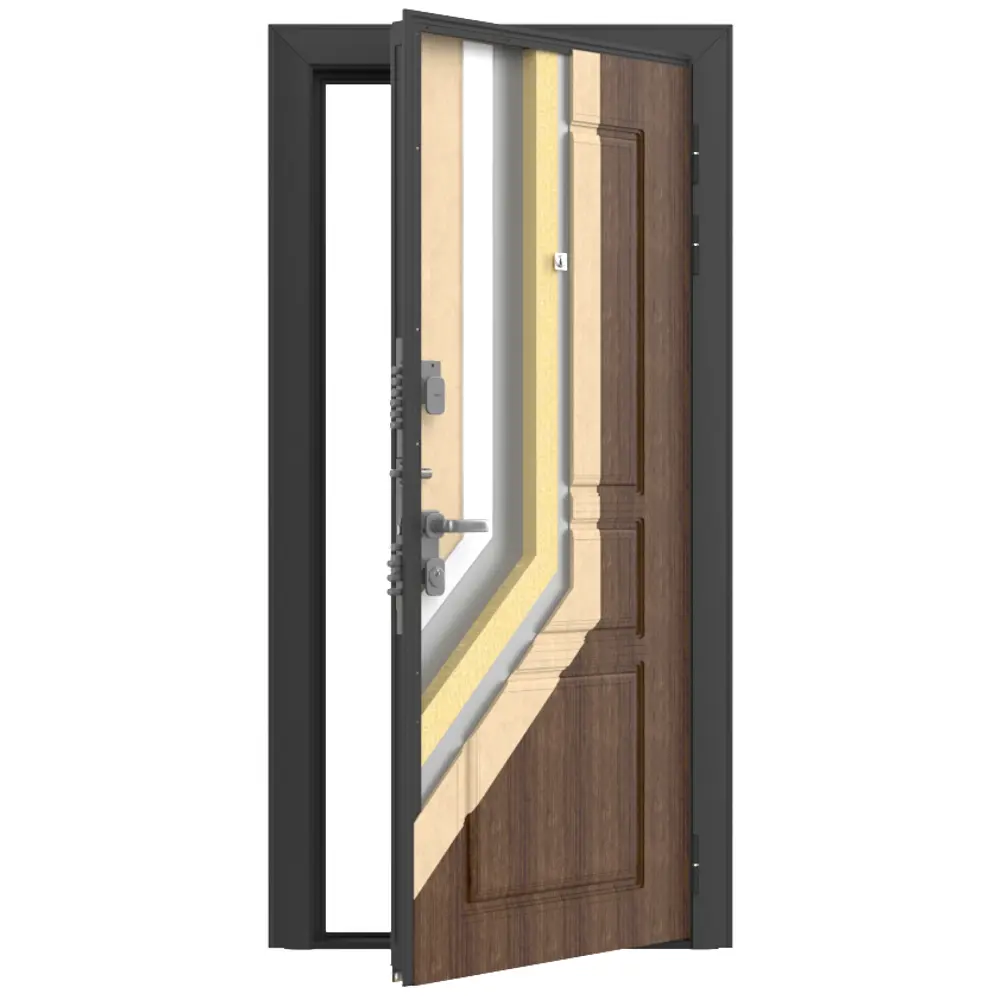 Дверь входная металлическая Премиум Плюс 89x205 см правая калабрия DOORHAN STLM-2065024 - Вид №4