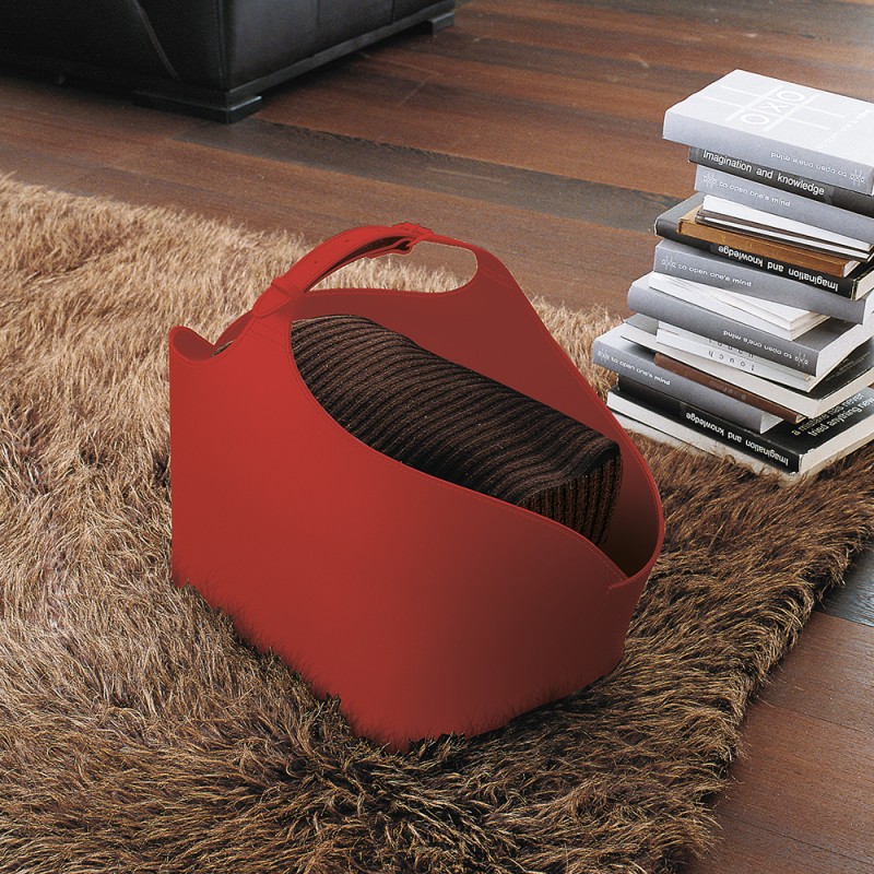 S03ROX110 Корзина с ошибками Adriani e Rossi красный 