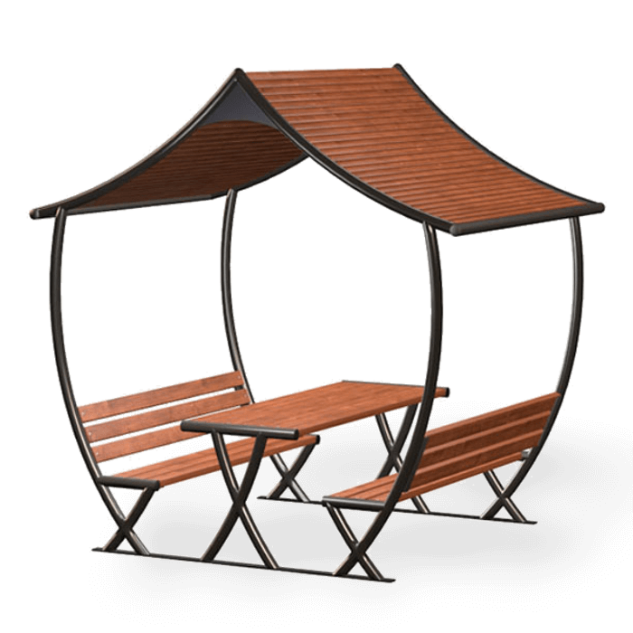 14406 ПЕНТА Kega 01, беседка парковая LAB.Space 