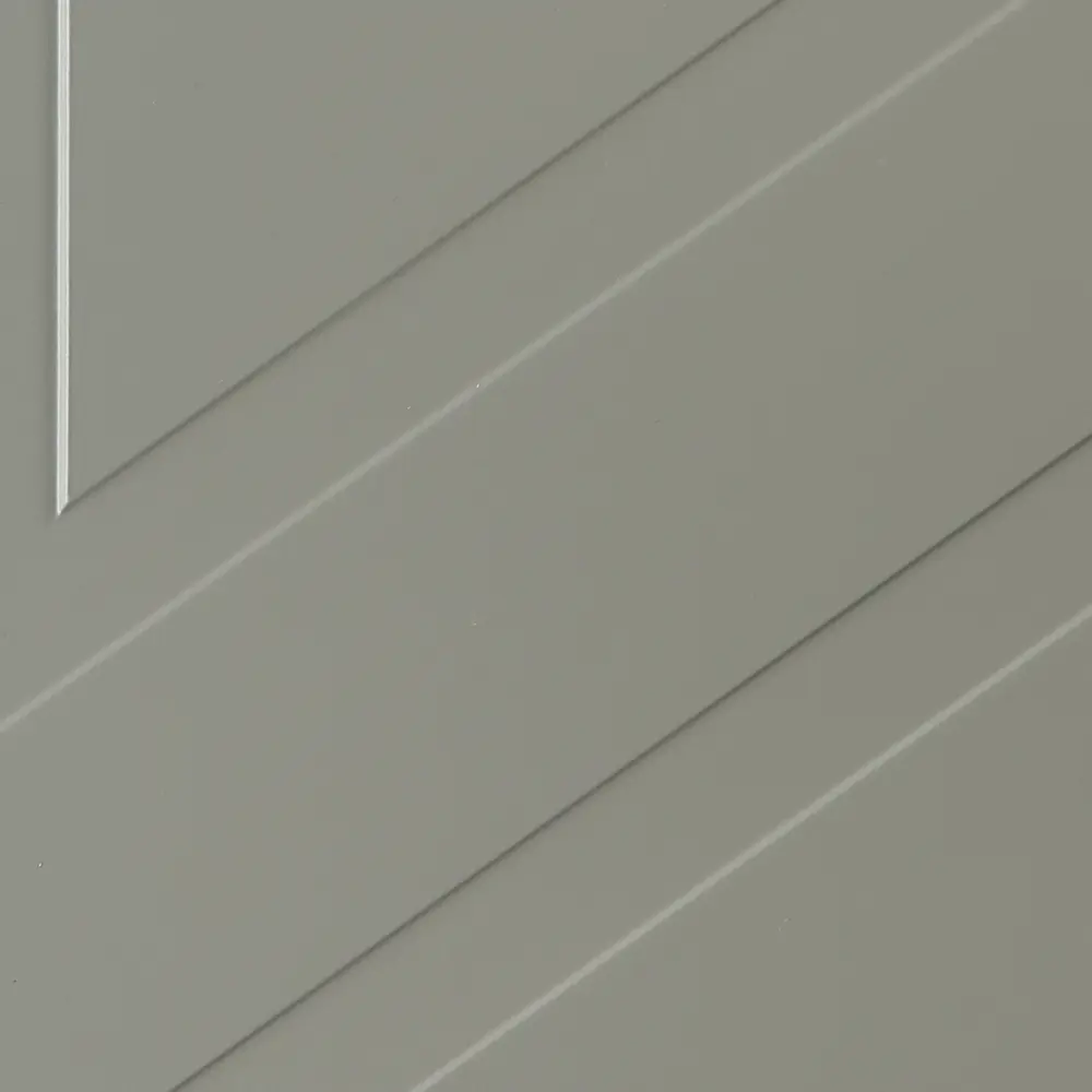 Дверь межкомнатная Этна глухая эмаль цвет грей 200x90 см (с замком) ПРИНЦИП STLM-2196493 - Вид №3