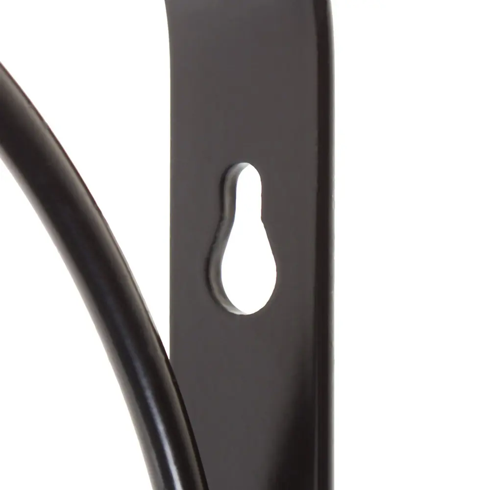 Кронштейн Сван 20х20 см нагрузка до 20 кг цвет чёрный LARVIJ STLM-2196405 - Вид №2