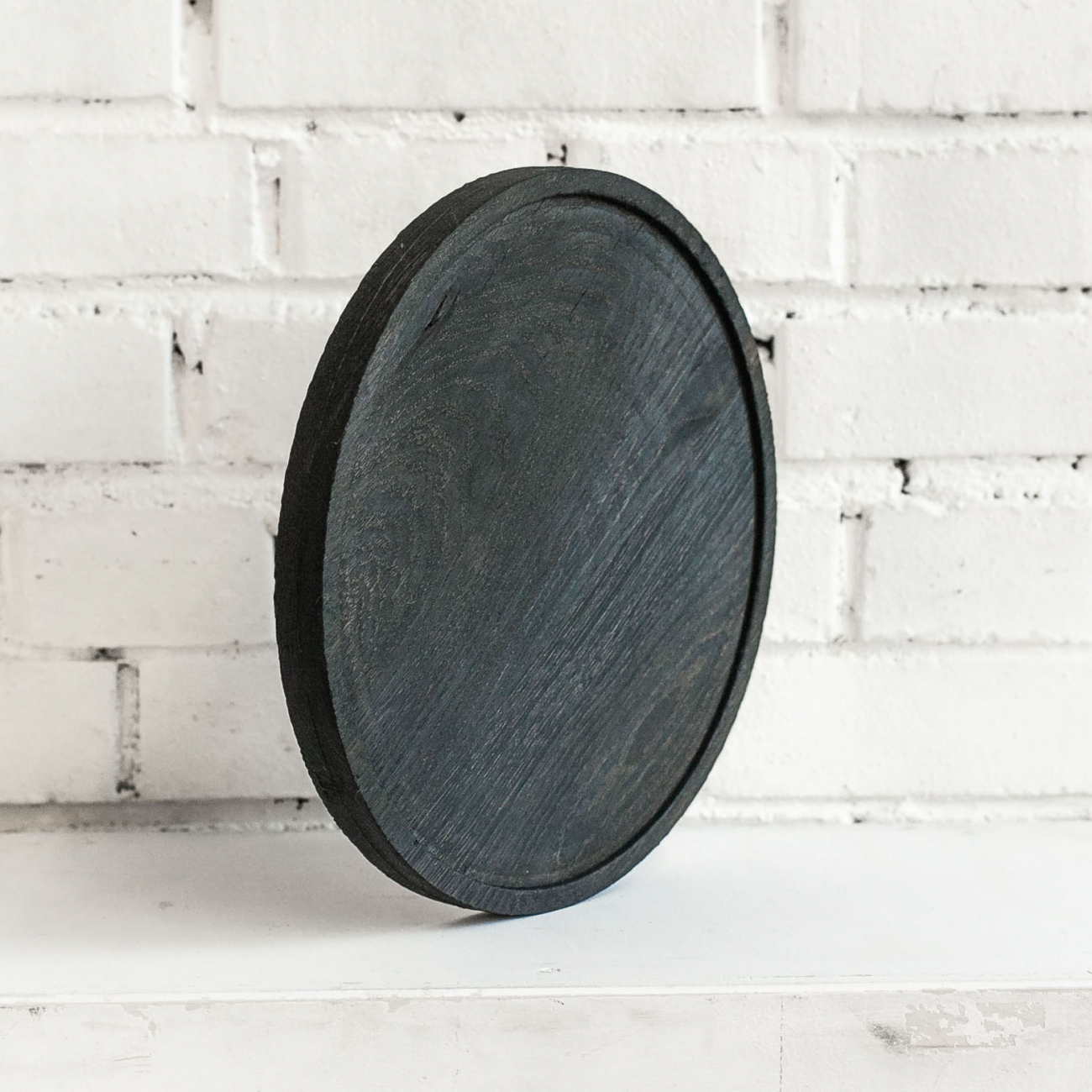 Разделочная доска "Снег" Чёрный 30*30 FUGA ДОСКИ РАЗДЕЛОЧНЫЕ 123537 Чёрный  - Вид №1