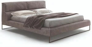 Frigerio Salotti Съемная тканевая кровать с мягким изголовьем Cloud