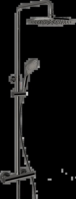 Душевая колонка 35177 706 Gessi Minimalistic shower ЧЕРНЫЙ МЕТАЛЛ PVD