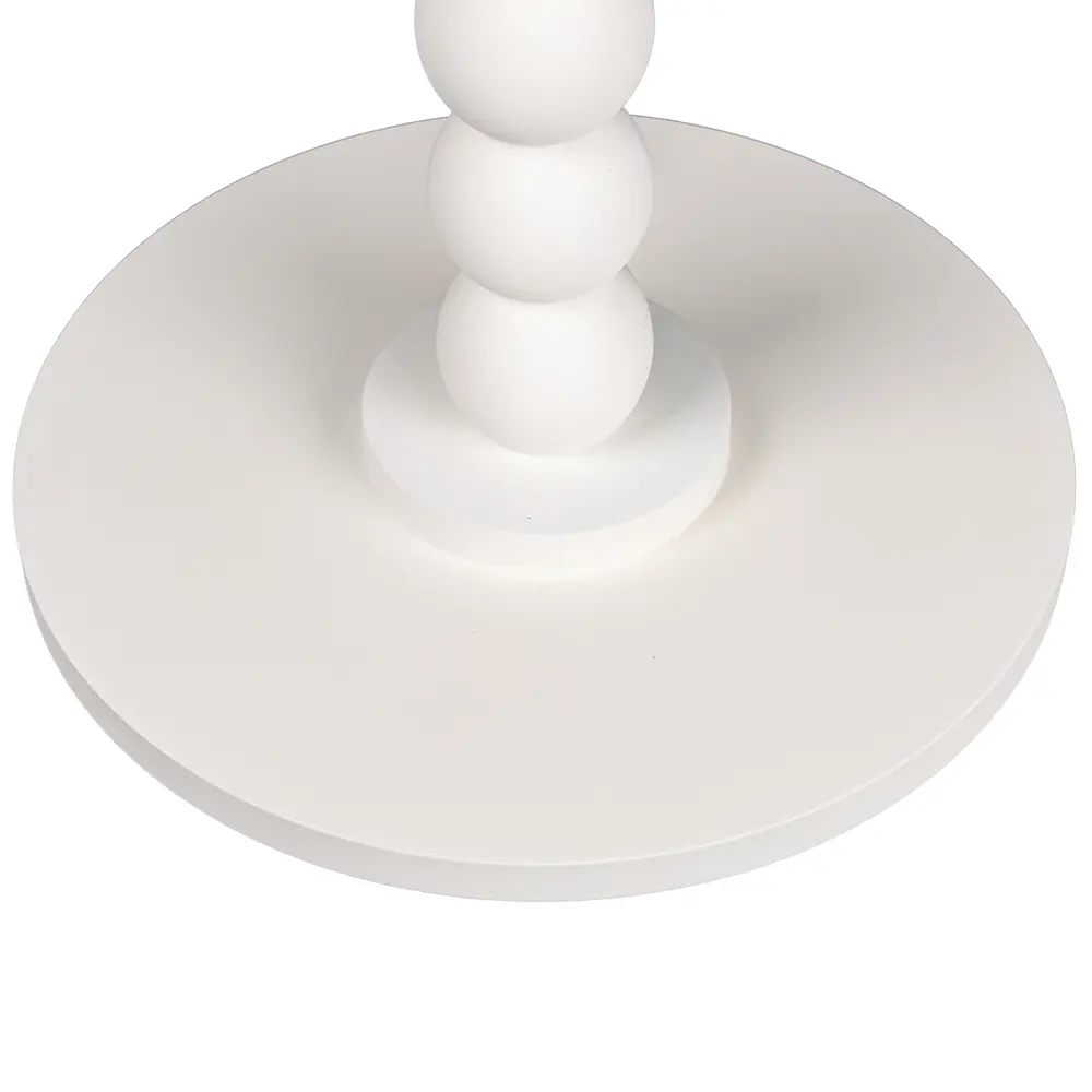 Журнальный столик Dream River круглый белый 38×46,5 см 89432337 STLM-1575649 - Вид №3