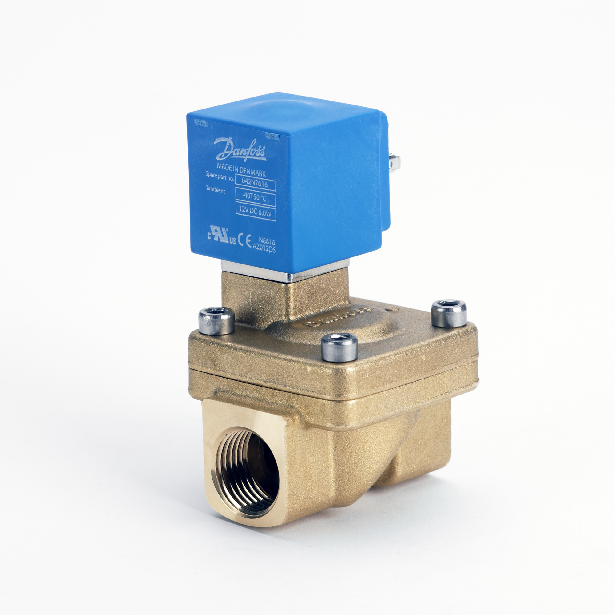 Danfoss EV220W — двухходовые электромагнитные клапаны EV220W Клапан электромагнитный 042U436732  - Вид №3