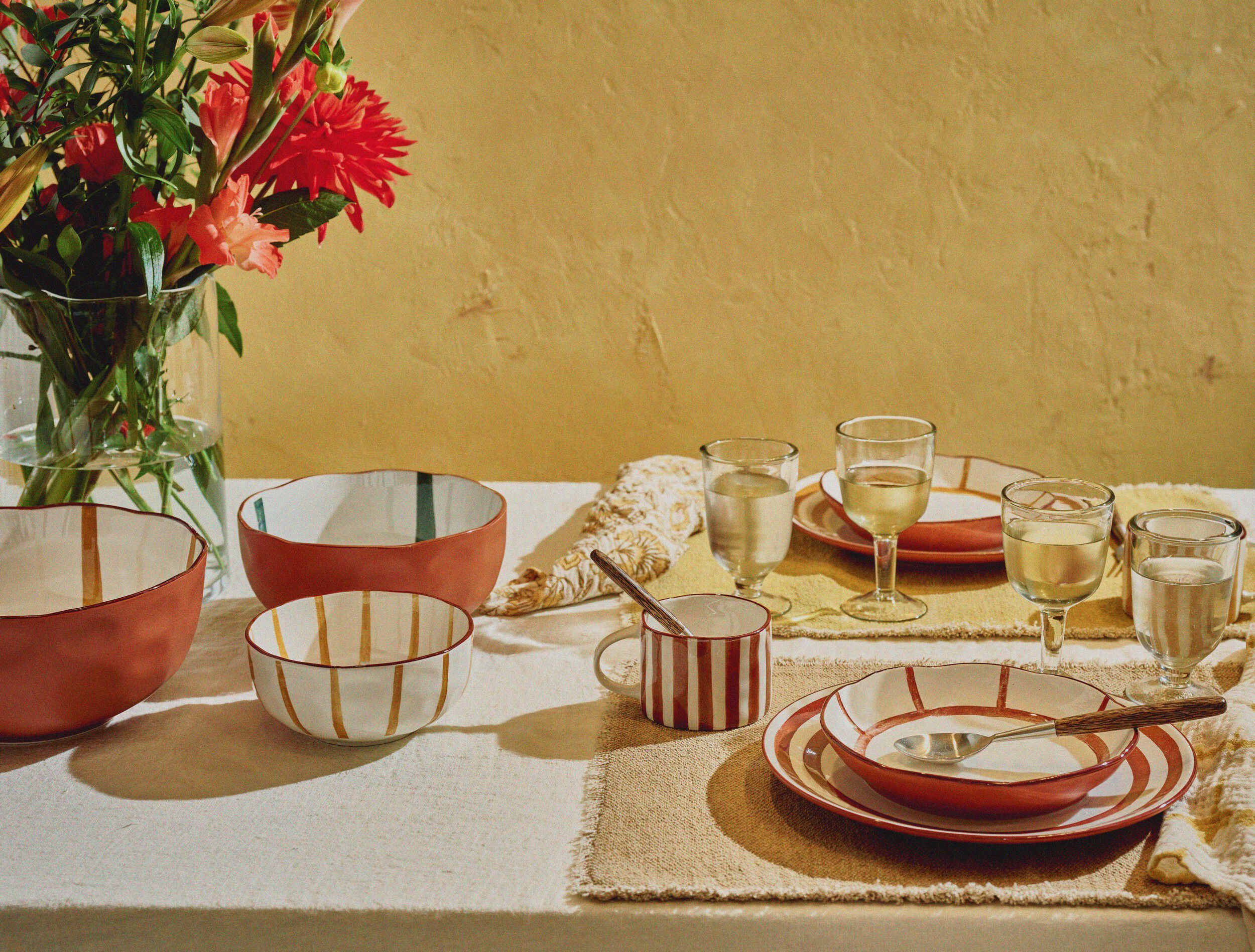 Фарфоровая плоская тарелка POMAX Миконос ARCH-00008932 - Вид №5