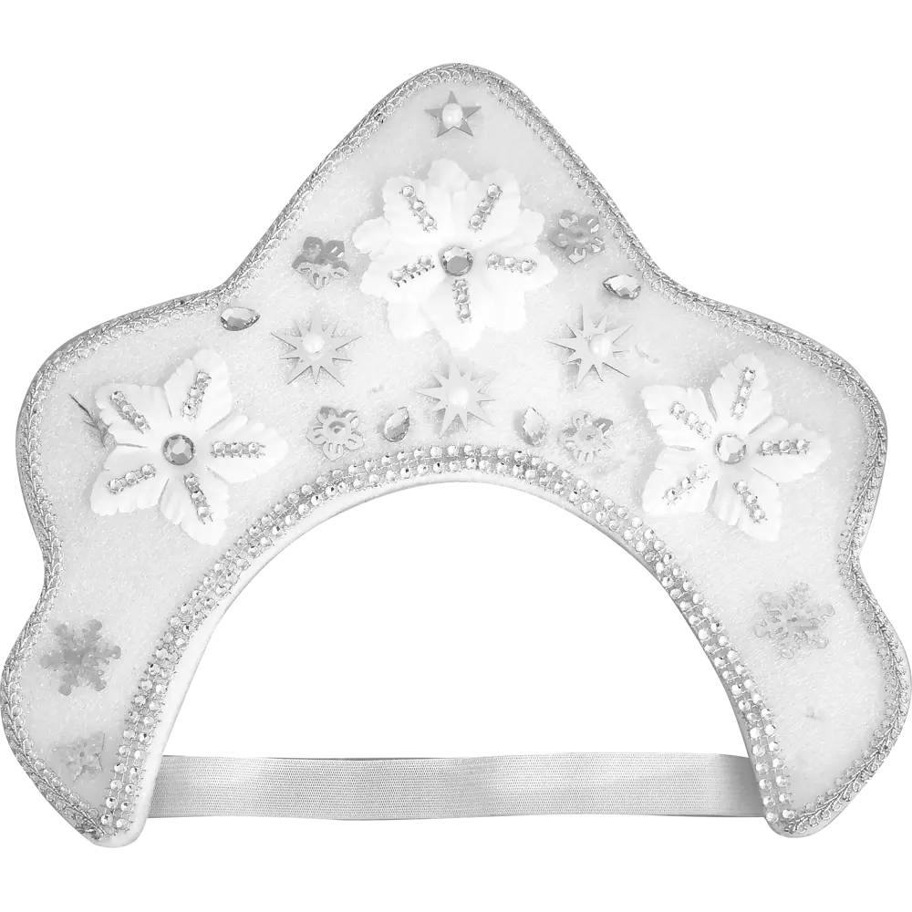 Кокошник маскарадный «Зимушка» Santreyd STLM-2198766 - Вид №1