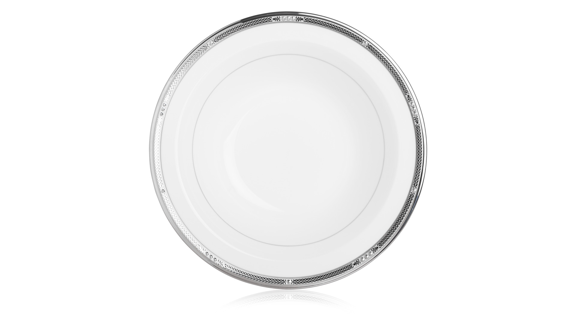 10654836 Noritake Сервиз столовый Noritake "Чатлайн, платиновый кант" 6/27 Фарфор костяной  - Вид №2