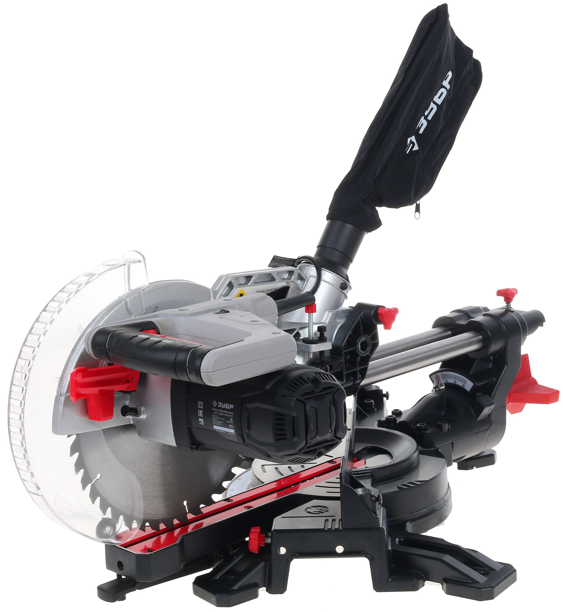 Торцовочная пила  Зубр ЗПТ-255-1800 ПЛ 8103326 STDN-0112502 - Вид №1