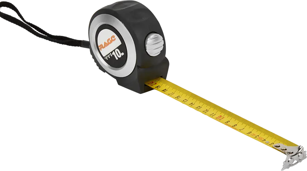 Рулетка RAGE 100050 с автоблокировкой, 10 метров 87233178