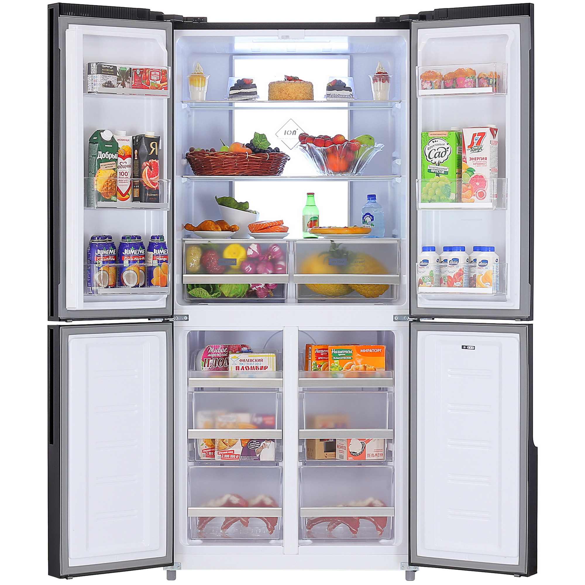 5426537 Холодильник многодверный   DEXP MCr4-43AKA черный STDN-0087540 - Вид №5