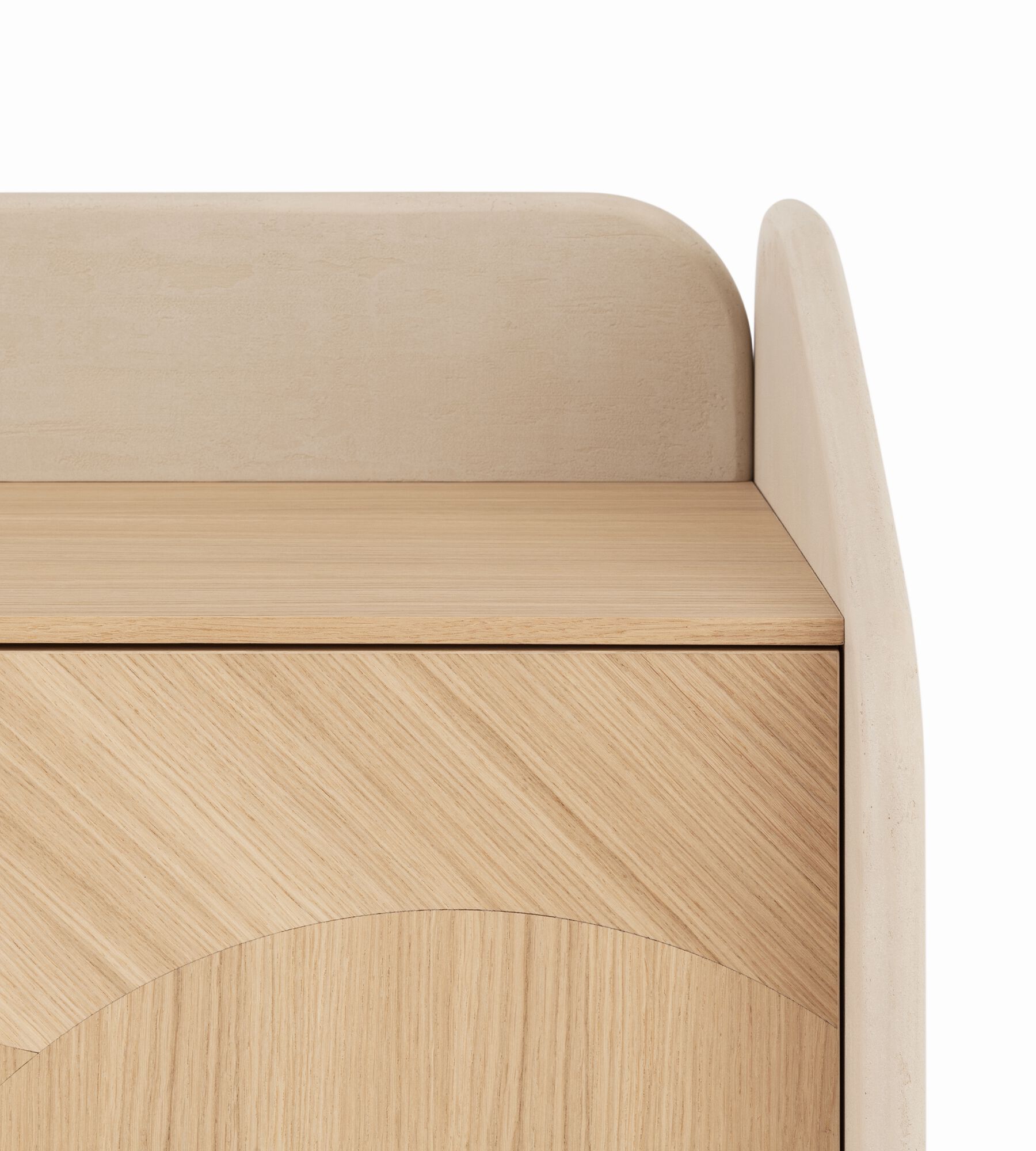 Шкаф из дуба с распашными дверями Morica Design INTARSIO ARCH-00037289 - Вид №6