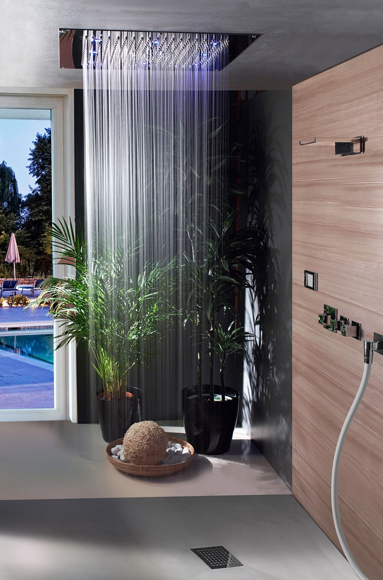 H38661 Потолочный & настенный душ DREAM-NEB - 2 Sprays - RGB CROMOTHERAPY BOSSINI  - Вид №11