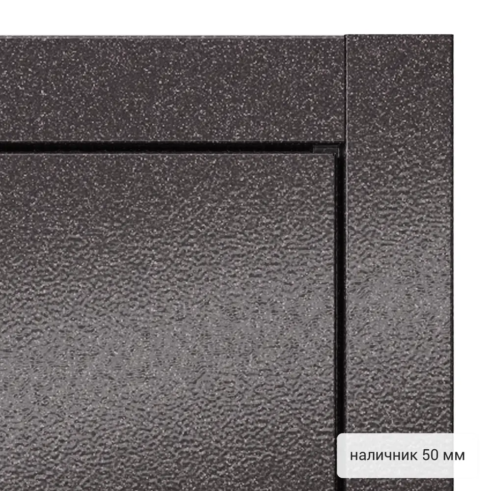 Дверь входная металлическая Стаф 950 мм правая цвет шоколад TOREX STLM-2080032 - Вид №3