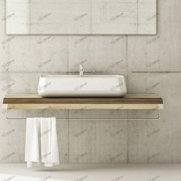 CT08000101 Накладная раковина на столешницу  овальная Disegno Ceramica 