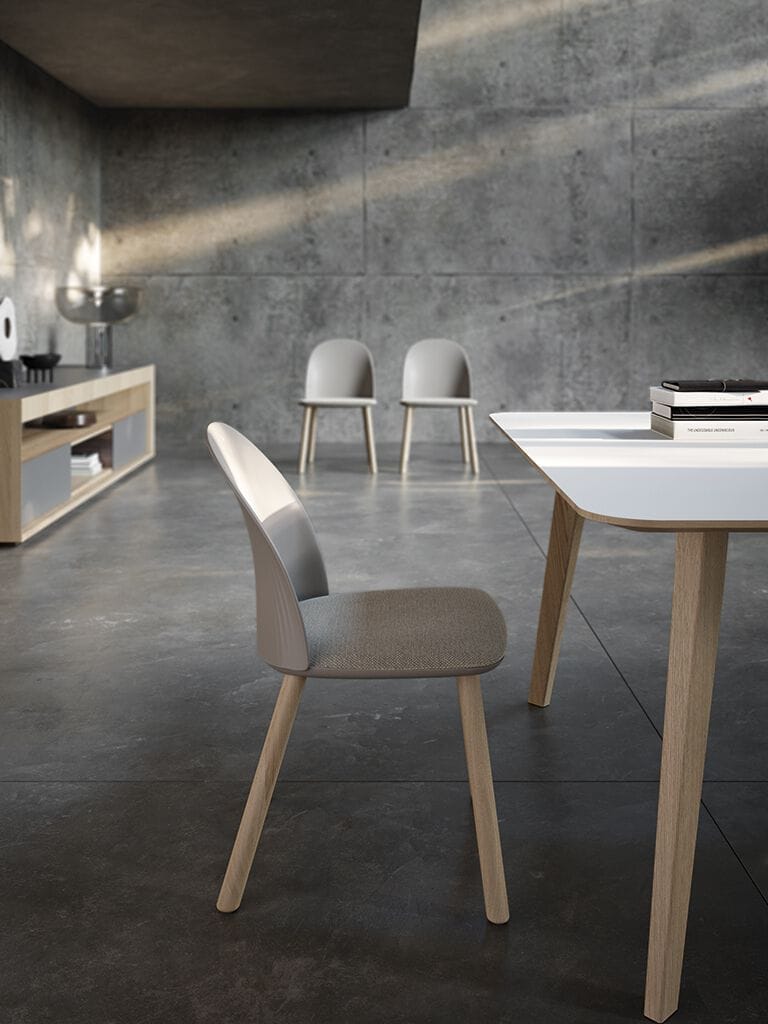 Пластиковый стул с мягким сиденьем ESTEL GROUP профиль ARCH-00067142 - Вид №2