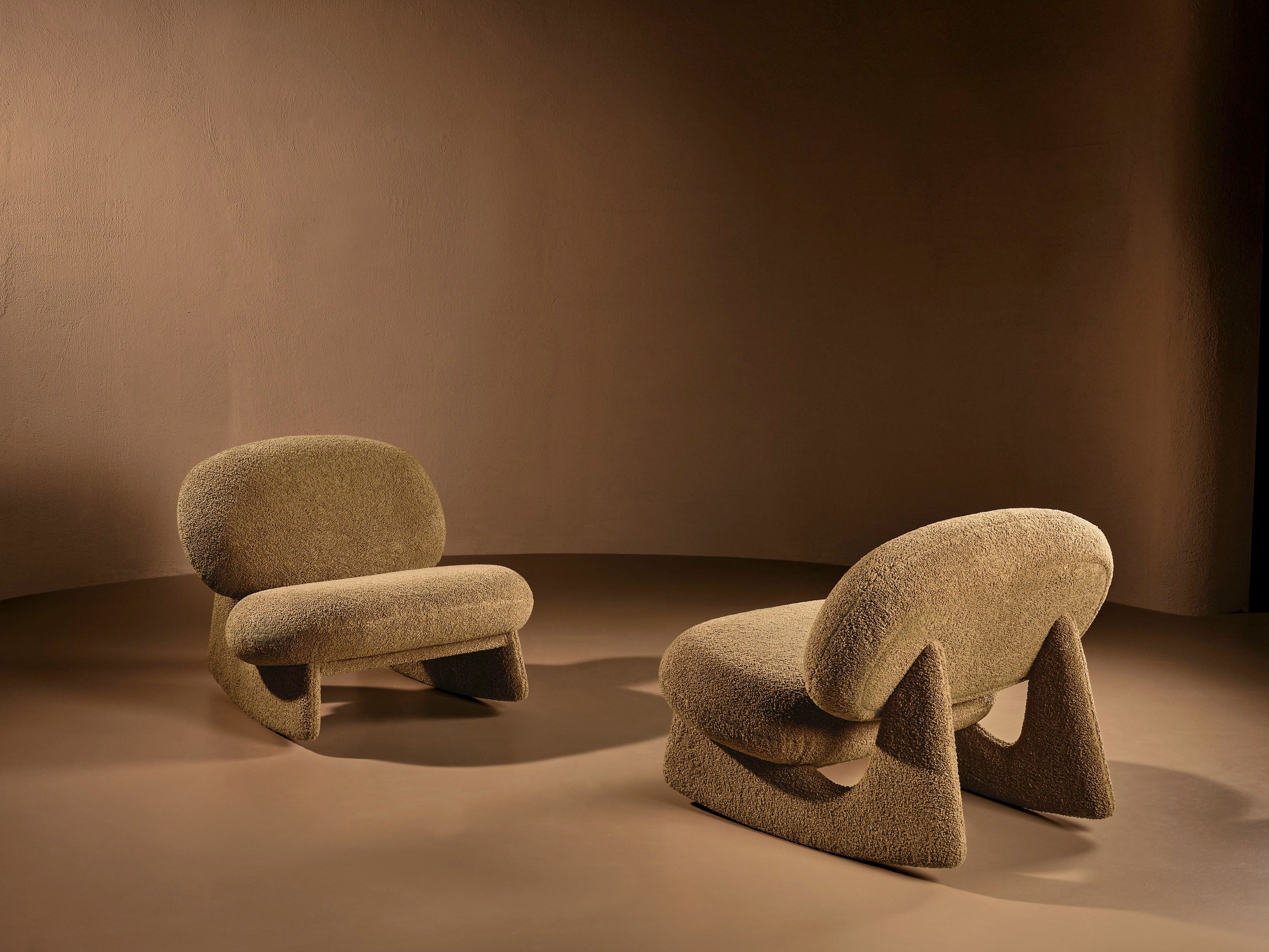 Мягкое кресло-качалка с деревянной основой Naturedesign Home ARCH-00133279 - Вид №6