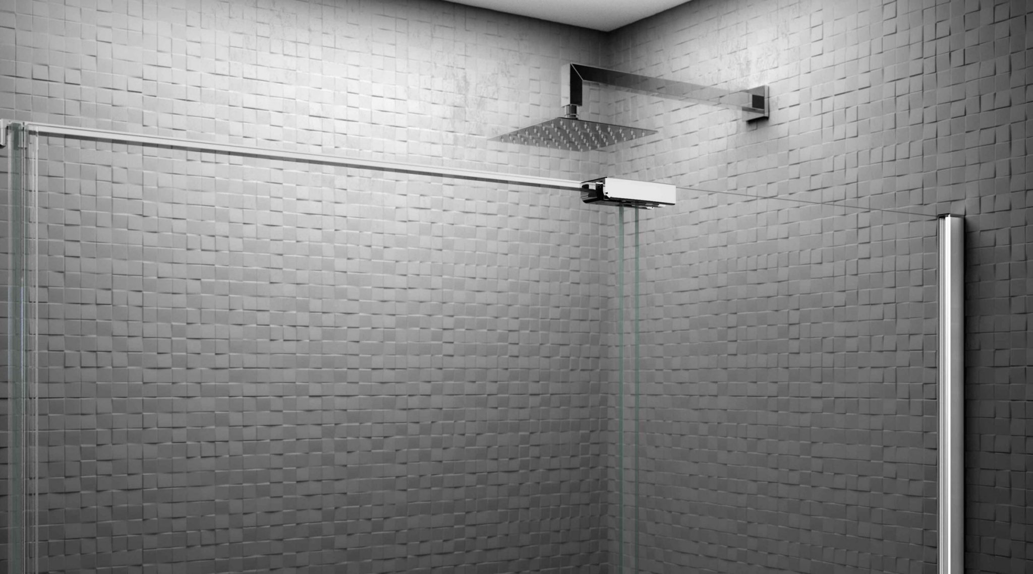 Дверь в нишу ARXFSL140 L or R Merlyn Arysto Хромированный  - Вид №4