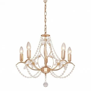 Подвесная люстра Silver Light Antoinette 726.58.5 SILVER LIGHT ANTOINETTE 185978 Золотой