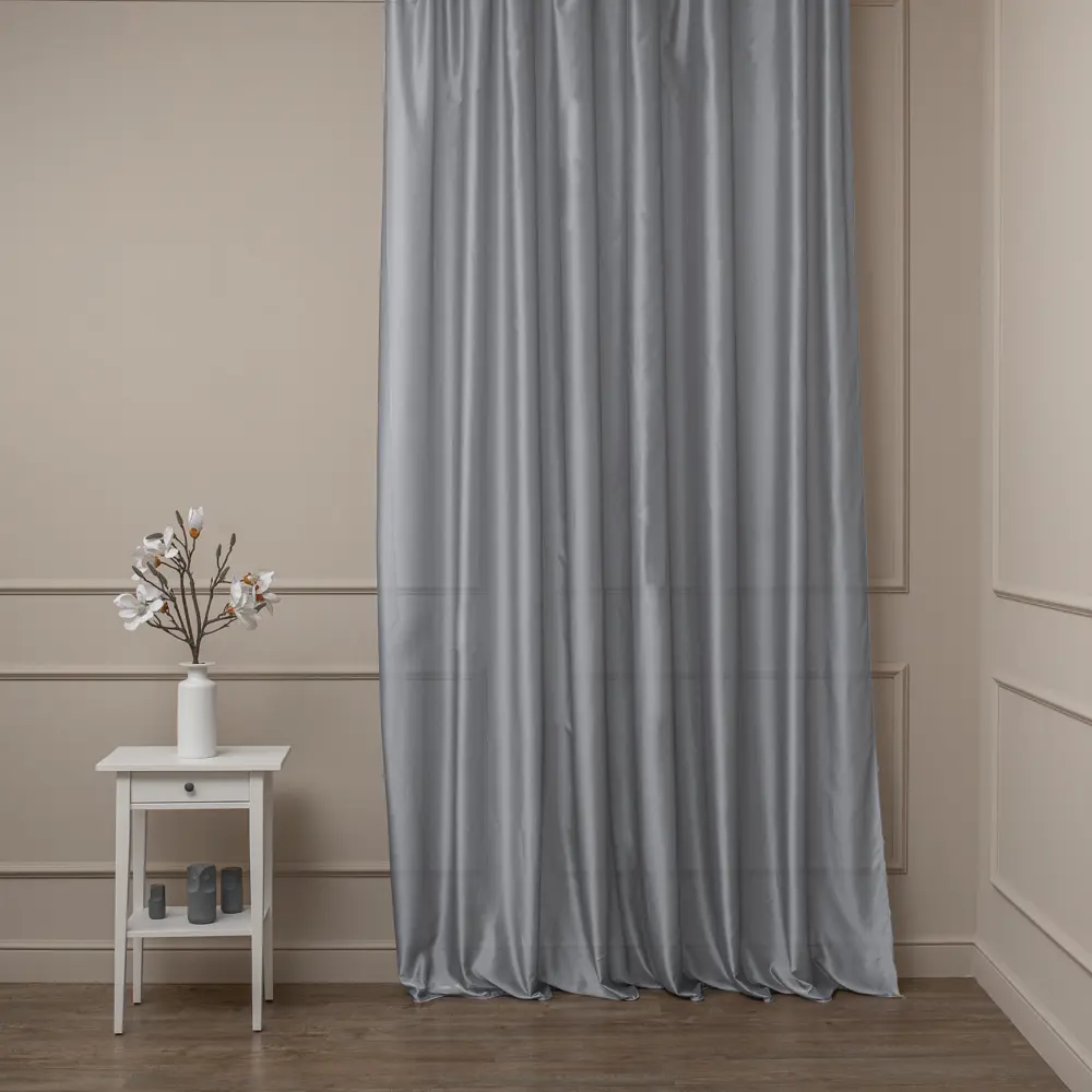 ЛТ тюль 1 п/м однотонный вуаль silvano серый 320 см TEX REPUBLIC STLM-2104152 - Вид №1