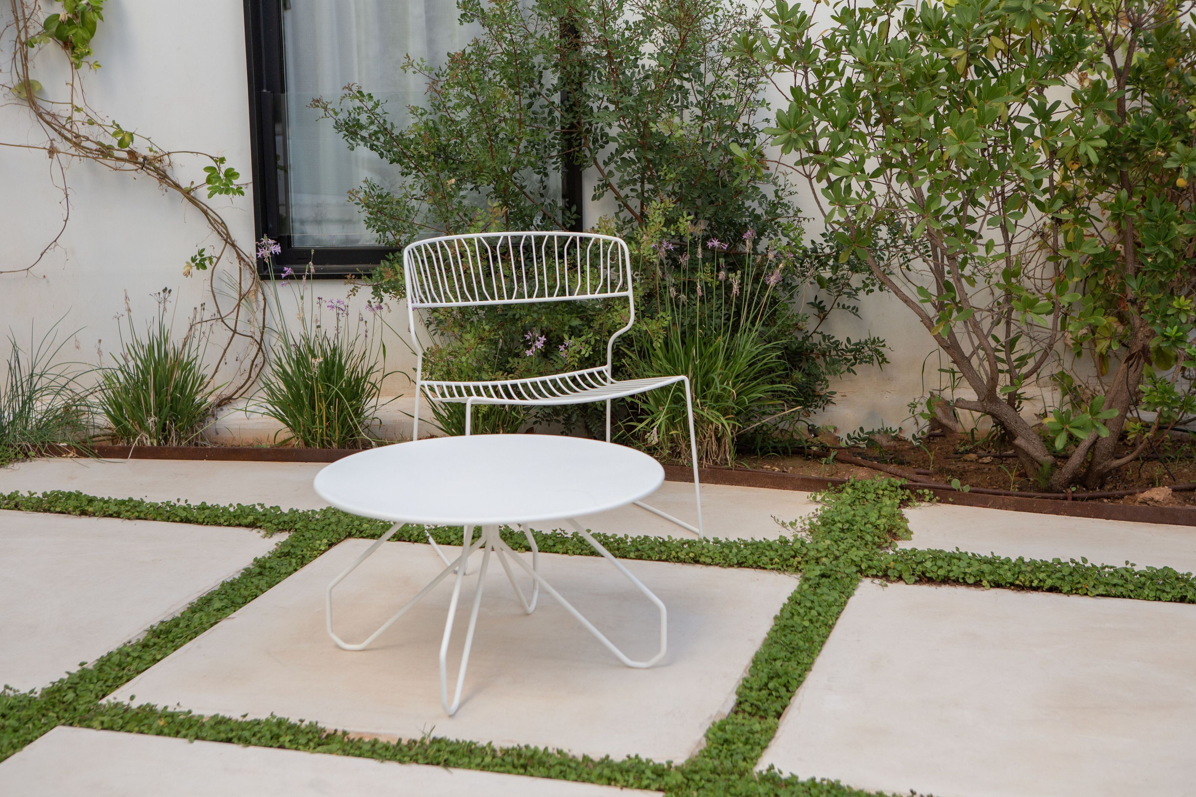 Круглый стол для сада с порошковым покрытием iSimar Мартини ARCH-00026391 - Вид №1