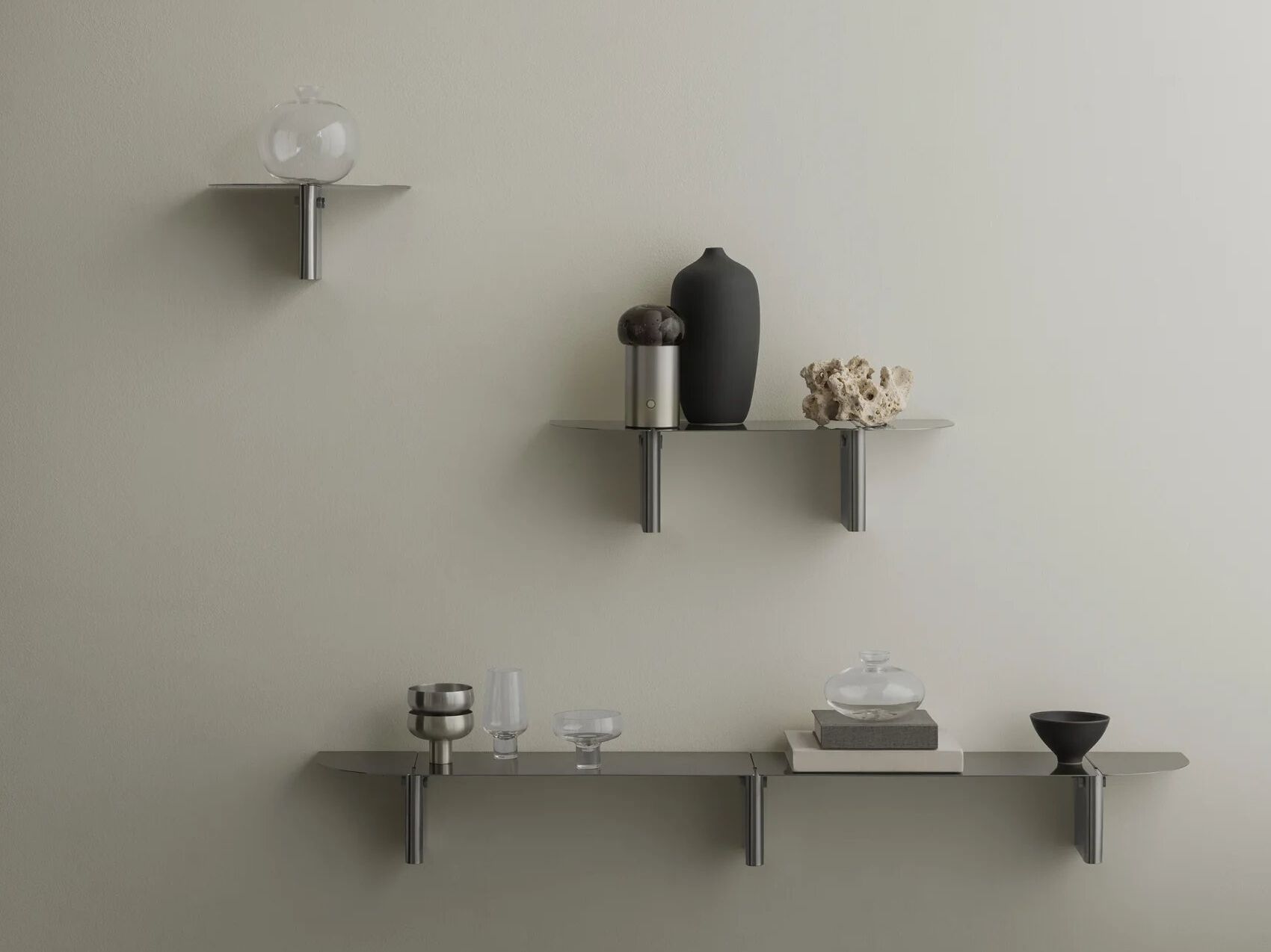 Круглая ваза из дутого стекла blomus AVO S ARCH-00048431 - Вид №5