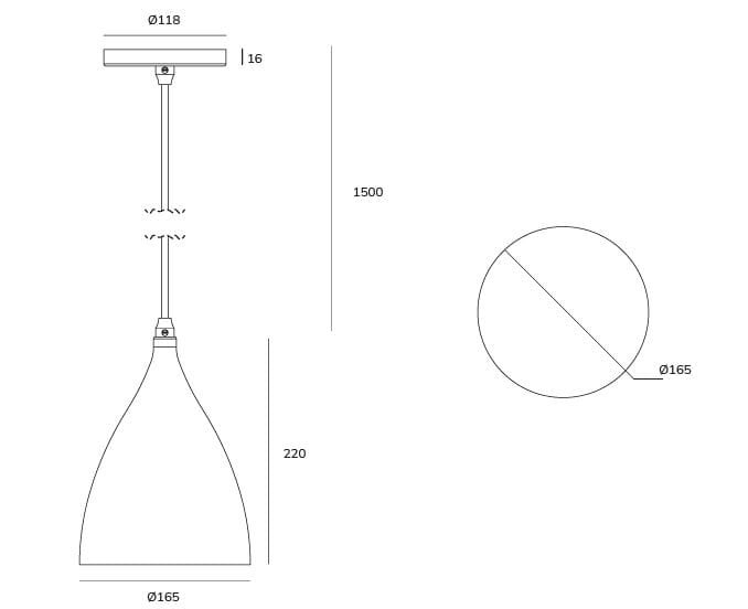 Алюминиевый подвесной светильник Exporlux Короли и королевы ARCH-00136829 - Вид №1