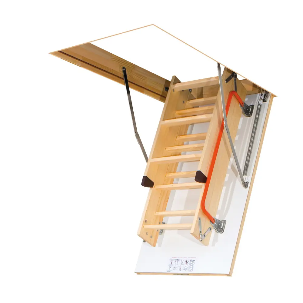 Лестница чердачная складная LWK 60x130x305 см Santreyd STLM-2186315 - Вид №1