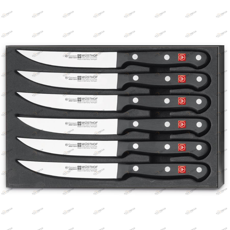 Набор ножей для стейка Gourmet, 6 шт WUESTHOF W9728