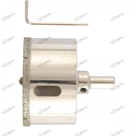 Коронка алмазное по керамограниту 68х67мм трехгранный хвостовик Matrix Матрикс 12831