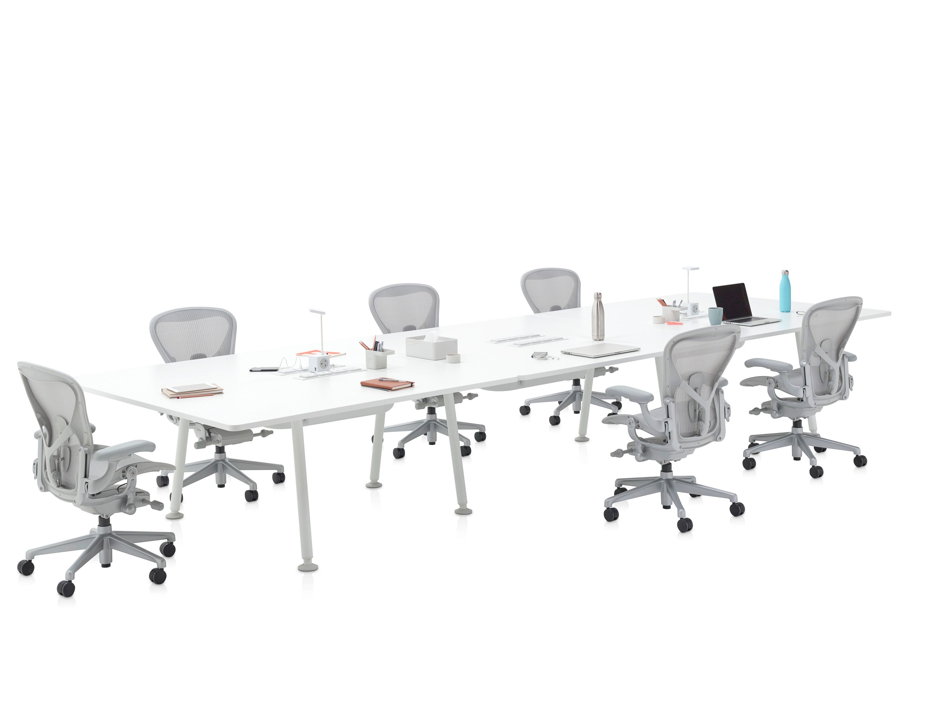 5-спицевое вращающееся офисное кресло с колесами Herman Miller Aeron ARCH-00152986 - Вид №42
