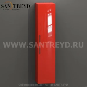 MDC150 Высокий шкаф с двумя створками 160 см красный Globo 4ALL Италия