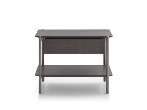 Деревянная прямоугольная тумбочка