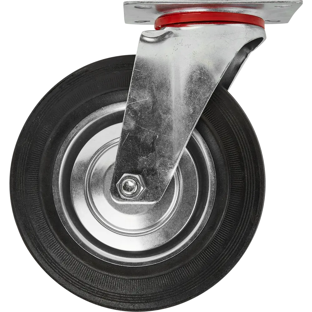 Santreyd D200 — поворотное мебельное колесо с каучуковой шиной 85261305 STLM-0060523 - Вид №1