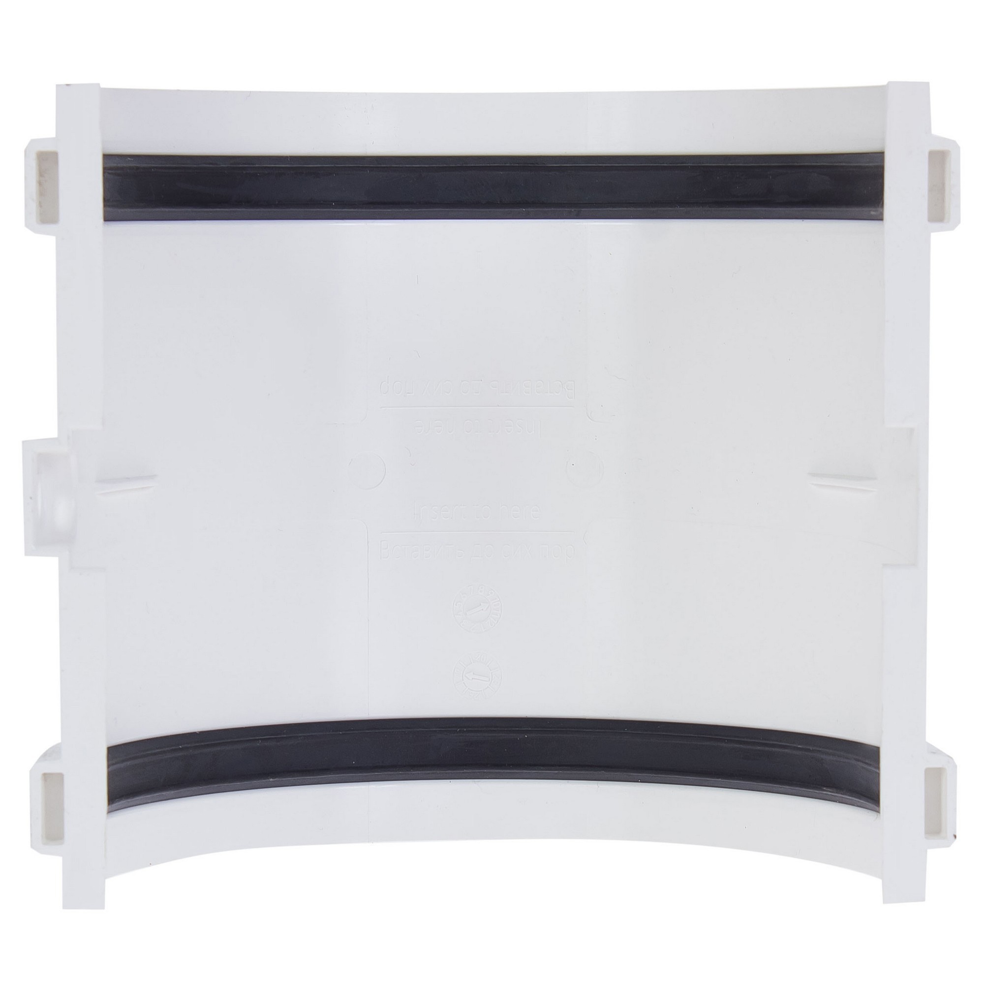 81930143 Соединитель желобов Dacha 120 мм белый STLM-0014103 DÖCKE  - Вид №1