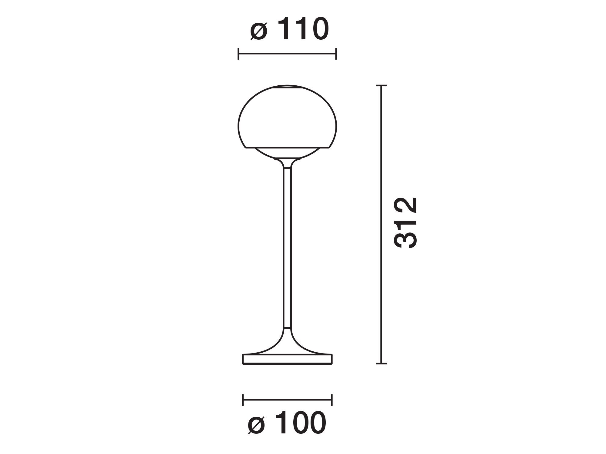 Алюминиевая аккумуляторная батарея настольная лампа с диммером iGuzzini Clan ARCH-00011421 - Вид №2
