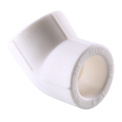 VTp.759.0.020 Фитинг полипропиленовый – угольник на 45° Valtec 20 мм 