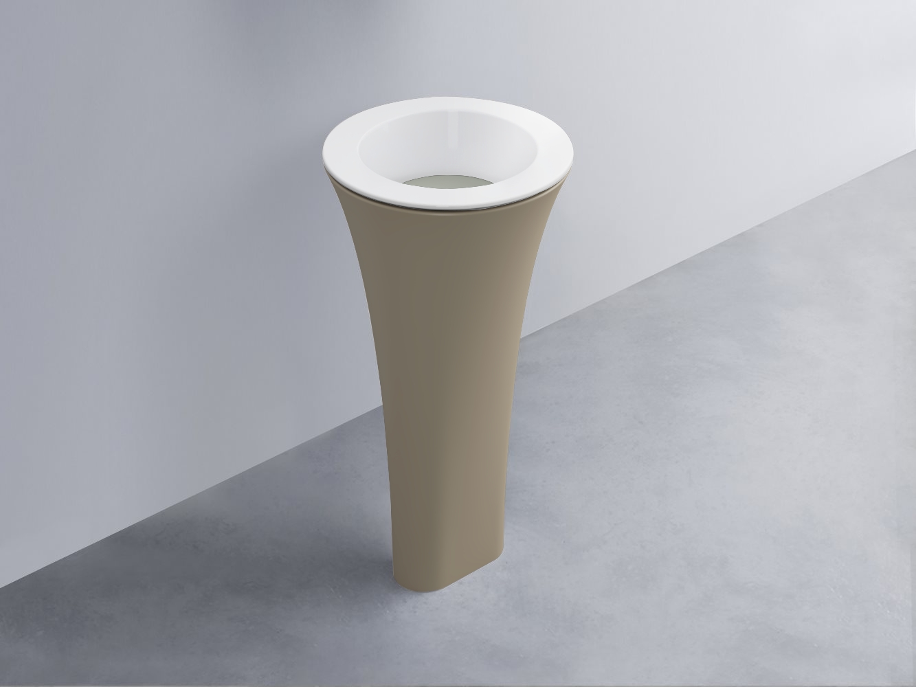 AMLA45-BL+AMPILT-PM+AMCOLT-AV Раковина Amedeo Tondo отдельностоящая cielo Enjoy + Amedeo Ceramica Cielo