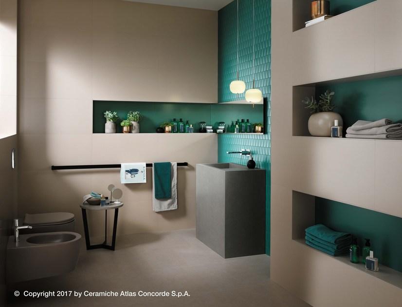 Atlas Concorde Пол из керамогранита под бетон Arkshade sun-id-1428616 - Вид №24