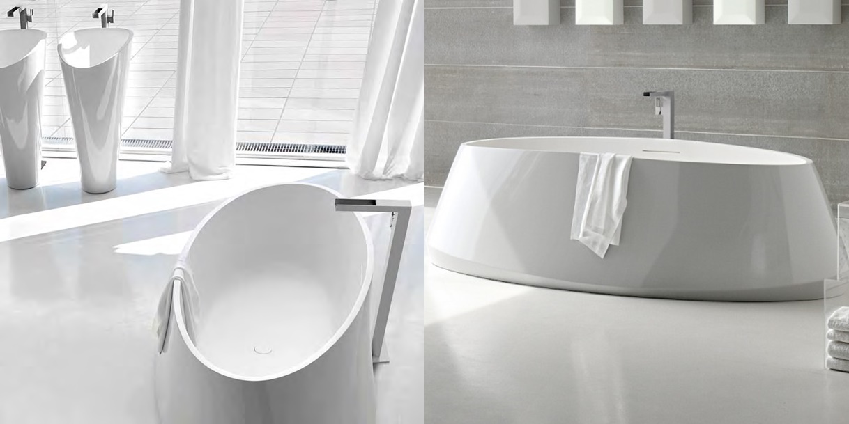 Toscoquattro Ванна отдельно стоящая из искусственного камня FORMA 10VA7VB - Вид №1