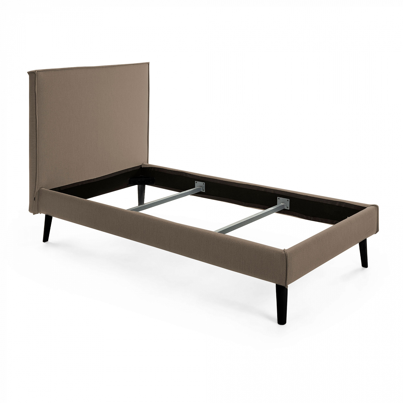 067583 Кровать 90х190 коричневая La Forma Ethel - Вид №5