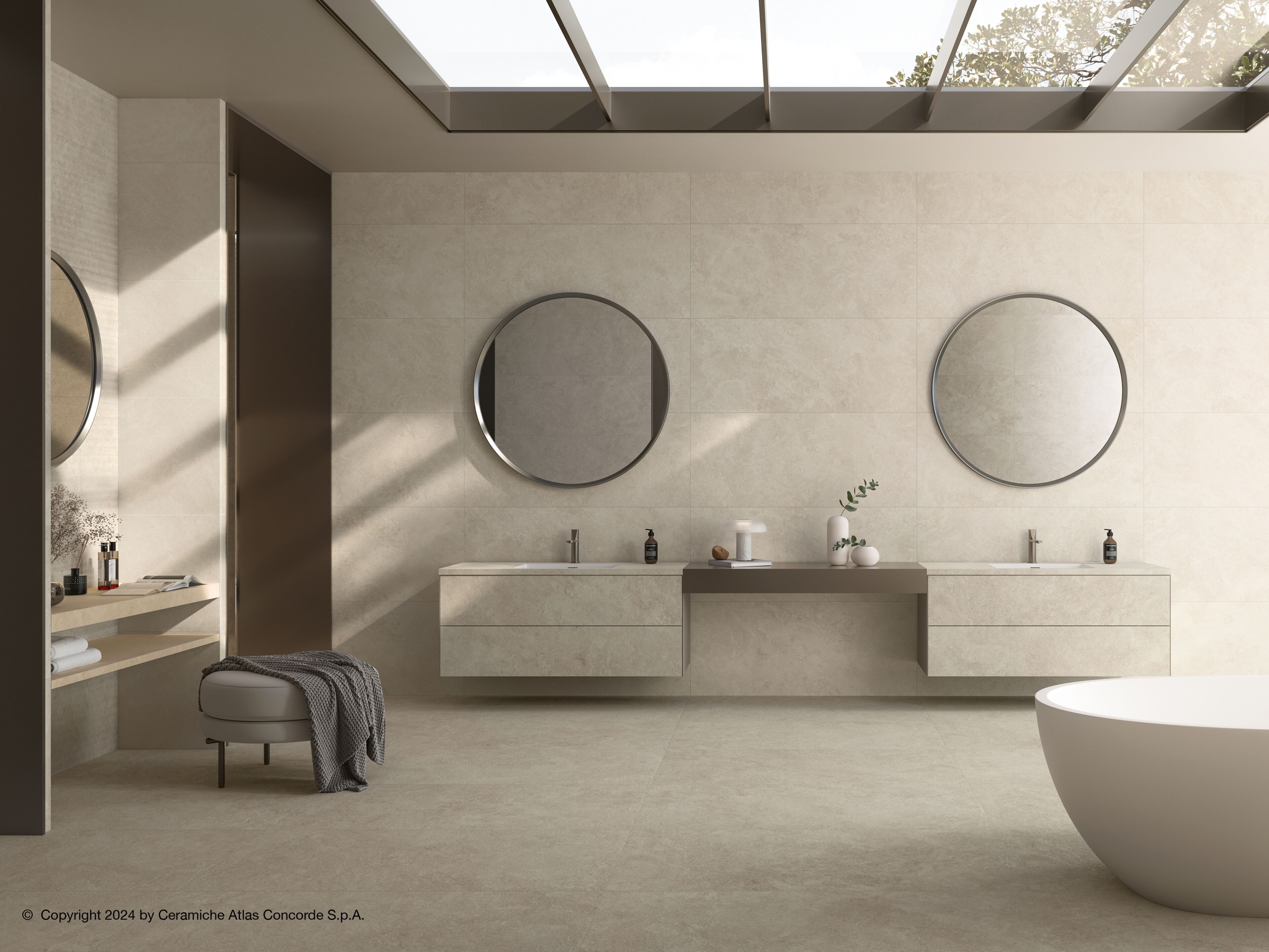 Пол / облицовка керамогранита с эффектом камня Atlas Concorde Boost Icor ARCH-00113949 - Вид №23