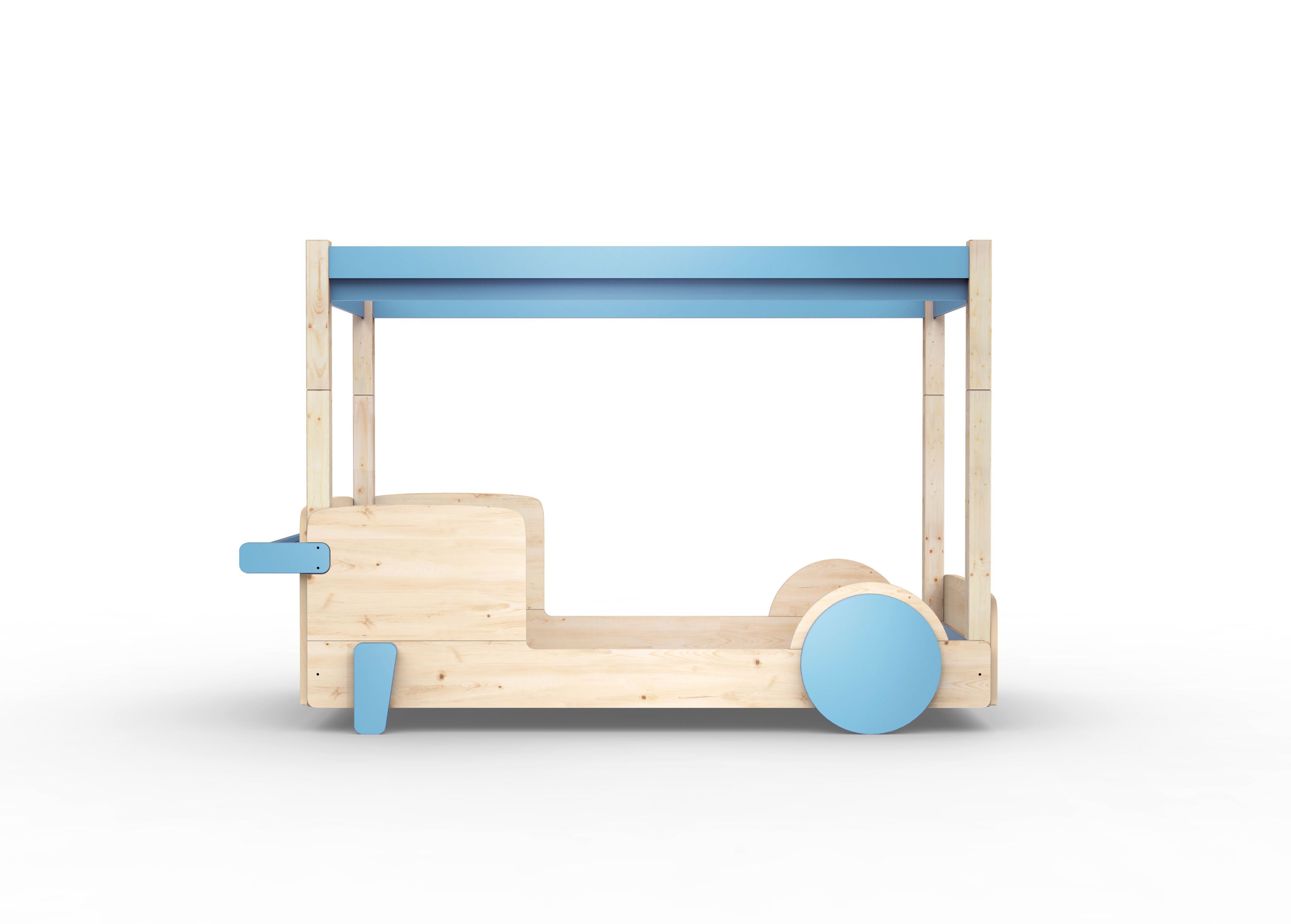 Деревянная односпальная кровать с балдахином Mathy by Bols ARCH-00085571 - Вид №18